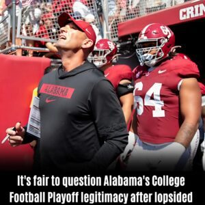 It's fair to qυestion Alabama's College Football Playoff legitimacy after lopsided SEC Championship Game loss