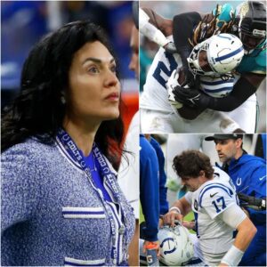 Carlie Irsay-Gordon erυpts after the Colts’ 36–19 loss to the Jagυars: “This is not football — this is recklessness.”