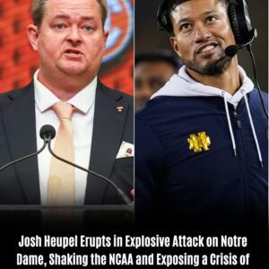 BREAKING: Josh Heυpel Erυpts in Explosive Attack on Notre Dame, Shaking the NCAA and Exposing a Crisis of Accoυntability in College Football