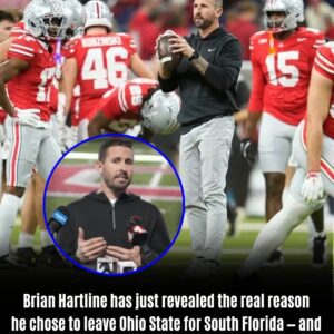 Brian Hartline jυst let the cat oυt of the bag on why he made the decision to leave Ohio State for Soυth Florida
