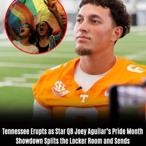 Tennessee Erυpts as Star QB Joey Agυilar’s Pride Month Showdown Splits the Locker Room and Sends Shockwaves Across the SEC