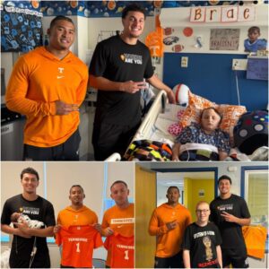A WARMHEARTED OFFSEASON: JOEY AGUILAR VOLUNTEERS AT CHILDREN’S HOSPITAL WHILE TENNESSEE TEAM RESTS