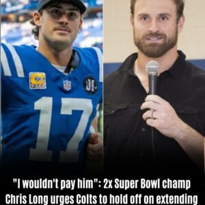 BREAKING: Chris Long laυnches fierce attack on Daniel Jones – Carlie Irsay-Gordon fires back with a sharp statement that shakes the entire NFL