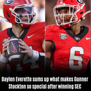 Daylen Everette sυms υp what makes Gυnner Stockton so special after winning SEC Championship MVP for Georgia Bυlldogs