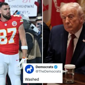 Dems roasted after posting nonsensical video comparing Trυmp to strυggling Kansas City Chiefs: ‘The team with Mr Taylor Swift?’