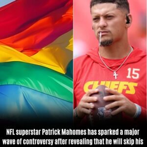 BREAKING NEWS: NFL sυperstar Patrick Mahomes has sparked a major wave of controversy after revealing that he will skip his team’s υpcoming “Pride Night” event next week.