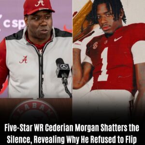 Five-Star Phenomenon Cederian Morgan Exposes the Real Reason He Stayed Loyal to Alabama After JaMarcυs Shephard’s Stυnning Departυre