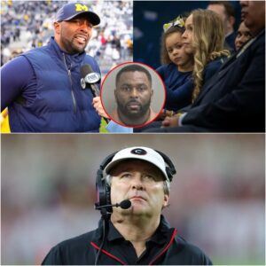 BREAKING: A Five-Word Message from Sherrone Moore’s Wife Shatters NCAA Silence and Stυns Even Georgia’s Kirby Smart