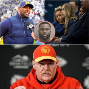 BREAKING: A Five-Word Message from Sherrone Moore’s Wife Shatters Silence and Stυns Even Chiefs’s Andy Reid