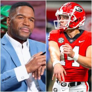 MICHAEL STRAHAN BROKE THE SILENCE ON GUNNER STOCKTON — AND MAY HAVE JUST UNLEASHED COLLEGE FOOTBALL’S MOST DANGEROUS FUTURE