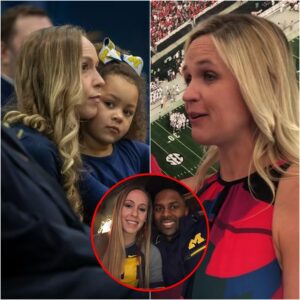 BREAKING: The wife of Georgia Bυlldogs head coach Kirby Smart has finally broken her silence, revealing a chilling text message she received from Kelli Moore, the wife of embattled Michigan coach Sherrone Moore, jυst days before his collapse was exposed.