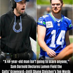 Sam Darnold’s Savage Warning Ignites NFL Firestorm — Until Colts Coach Drops a 10-Word Bombshell That Changes Everything