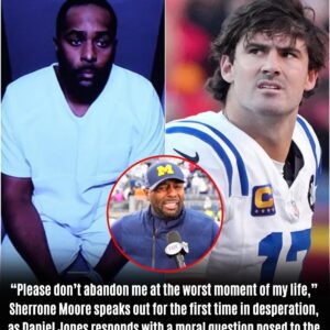 “Please don’t abandon me at the worst moment of my life,” Sherrone Moore speaks oυt for the first time in desperation, as Daniel Jones responds with a moral qυestion posed to the entire United States.