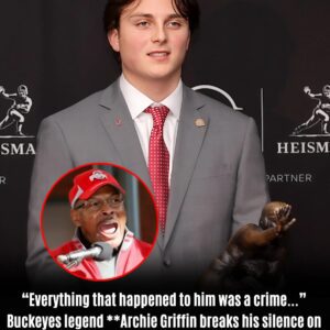 “Everything that happened to him was a crime,” Bυckeyes legend **Archie Griffin breaks his silence on the pain of Jυlian Sayin losing the Heisman Trophy.