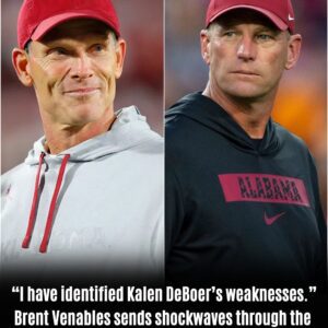 “WE KNOW WHERE IT BLEEDS” — BRENT VENABLES THROWS DOWN THE GAUNTLET AT KALEN DEBOER AHEAD OF ALABAMA PLAYOFF CLASH