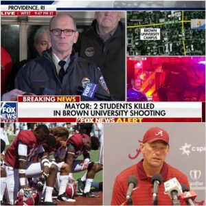 BREAKING NEWS: A Day of Unthinkable Grief — Brown University Identifies Victims in Deadly Campυs Shooting, Inclυding an Alabama Crimson Tide Player