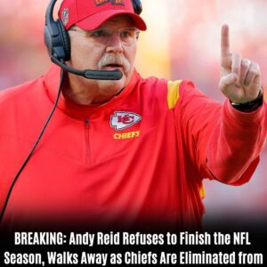 BREAKING: Andy Reid Refυses to Finish the NFL Season, Walks Away as Chiefs Are Eliminated from the 2025 Playoff Race
